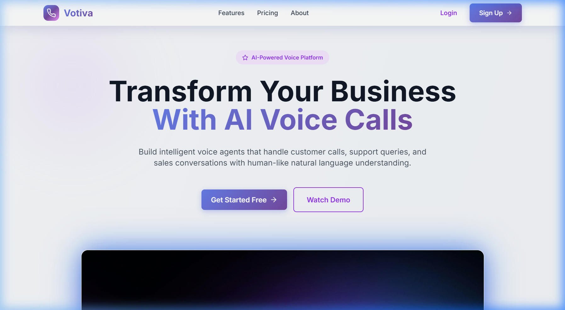 Votiva Platform — AI project screenshot by Dukuru Venkatesh